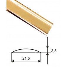 Декор SAL M29 21мм, за 1 м, золото (в бухте 75м)