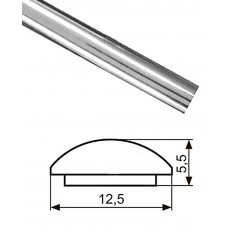 Декор SAL M05 12,5мм, за 1 м, хром (в бухте 100м)