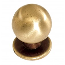 Ручка-кнопка шар, большая, d=20мм, бронза
