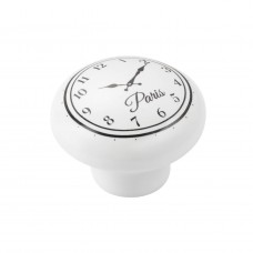 Ручка-кнопка 3201-00-WH WHITE Paris-watch, Париж-часы